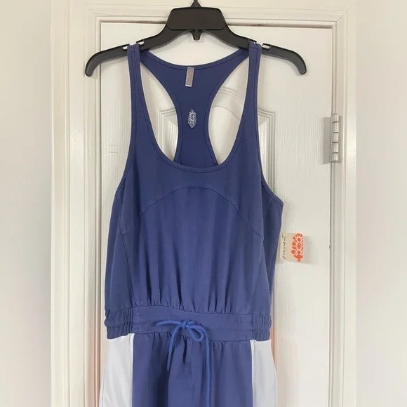 FREE PEOPLE Indigo New Flow Flare Onesie - Picture 4 of 11
